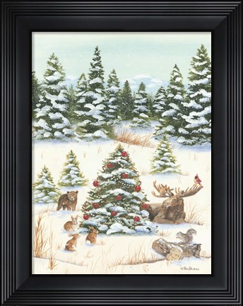 Framed Woodland Friends Print