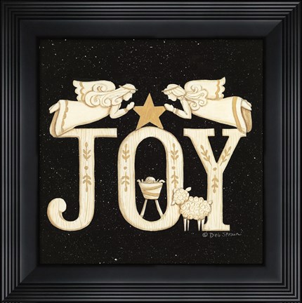 Framed Joy Angels Print