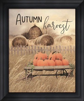 Framed Autumn Harvest Print