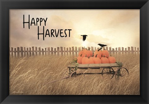 Framed Happy Harvest Print