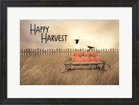 Framed Happy Harvest Print