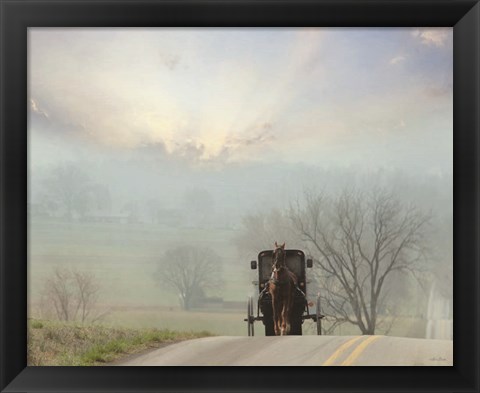 Framed Beyond the Horizon Print