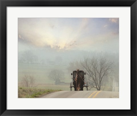 Framed Beyond the Horizon Print
