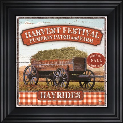 Framed Harvest Festival Print