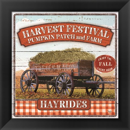 Framed Harvest Festival Print