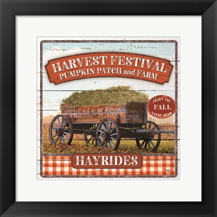 Framed Harvest Festival Print