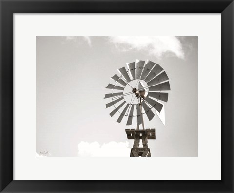 Framed Windmill Print