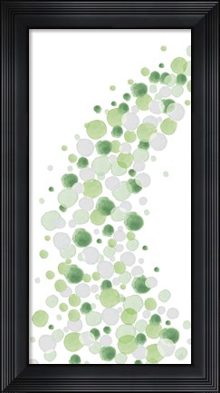 Framed Dots Abstract II Print
