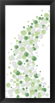 Framed Dots Abstract II Print