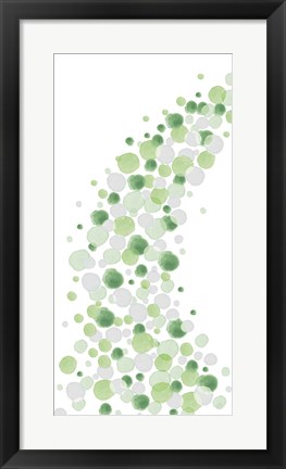 Framed Dots Abstract II Print