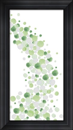 Framed Dots Abstract I Print