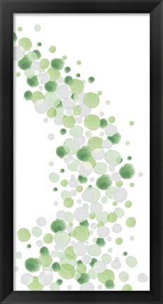 Framed Dots Abstract I Print