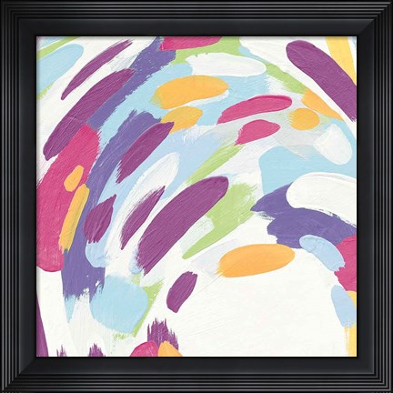 Framed Laughter III Bright Print