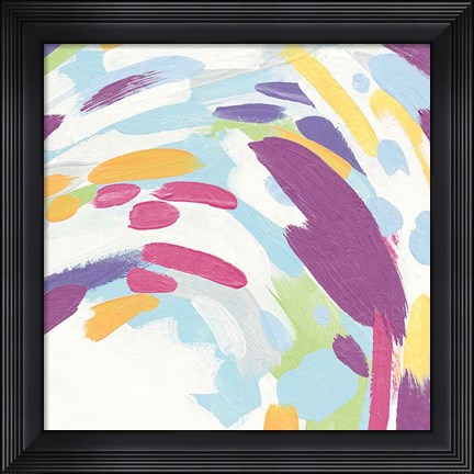 Framed Laughter II Bright Print