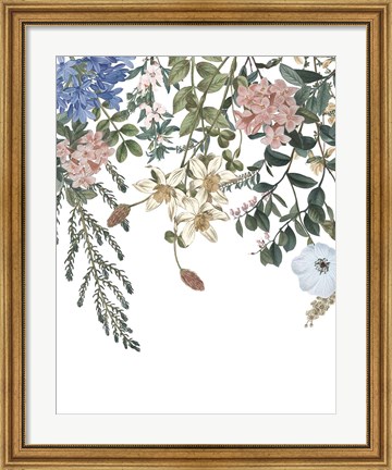 Framed Hanging Floral II Print