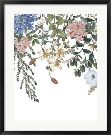 Framed Hanging Floral II Print