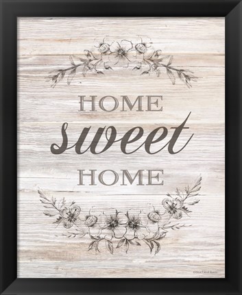 Framed Home Sweet Home Print