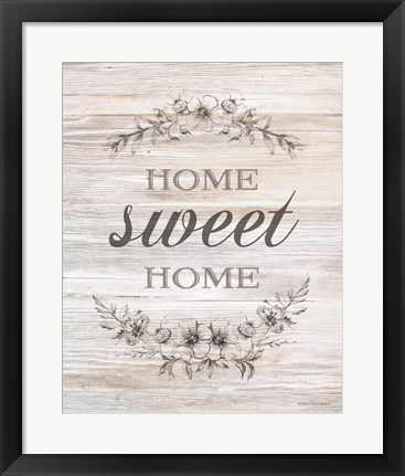 Framed Home Sweet Home Print