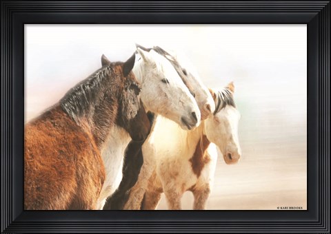 Framed Gathering Print