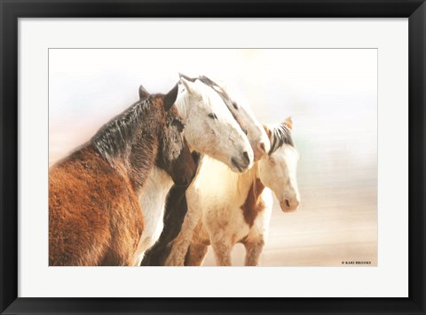 Framed Gathering Print