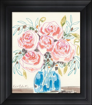 Framed Much Love Print