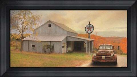 Framed Old Station Print