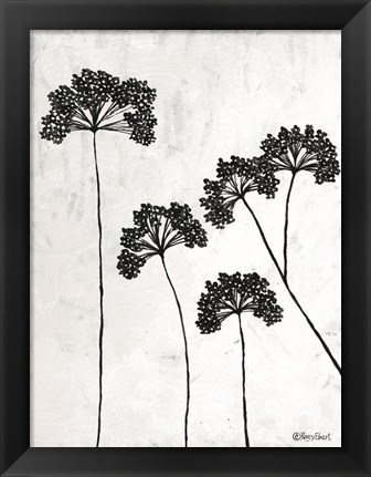 Framed Queen Anne&#39;s Lace II Print