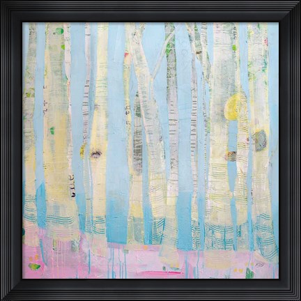 Framed Winter Woods Print