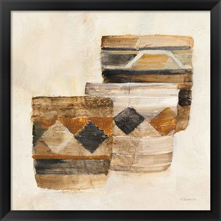 Framed Desert Still Life III Print