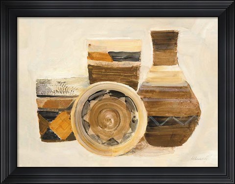 Framed Desert Still Life I Print