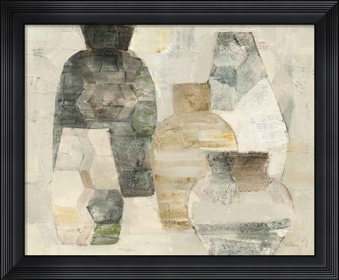 Framed Farmhouse Still Life with Lime Print
