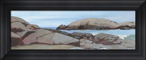Framed Warrens Point Winter Crop Print