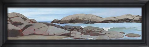 Framed Warrens Point Winter Print