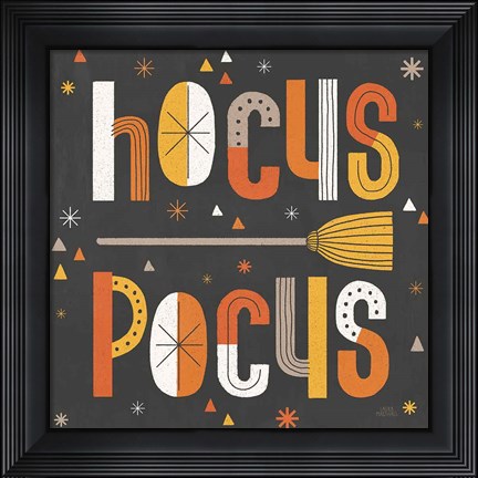Framed Retro Halloween IV Print