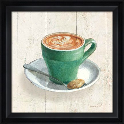 Framed Wake Me Up Coffee II Print