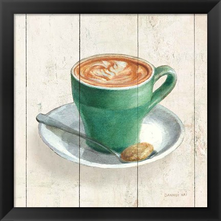 Framed Wake Me Up Coffee II Print