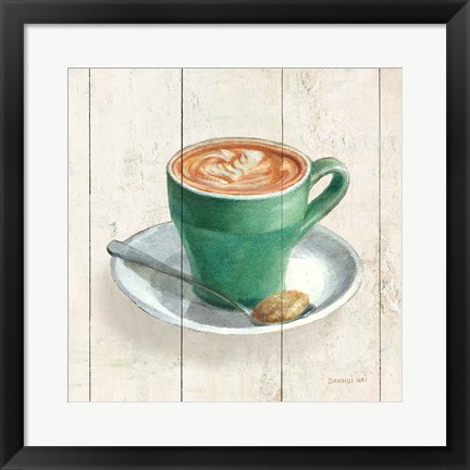 Framed Wake Me Up Coffee II Print