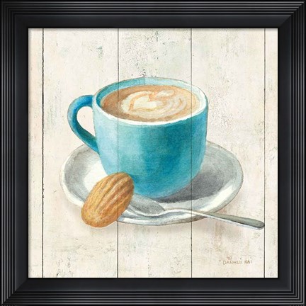 Framed Wake Me Up Coffee I Print
