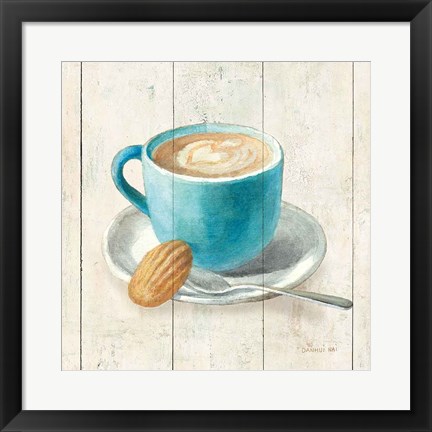 Framed Wake Me Up Coffee I Print