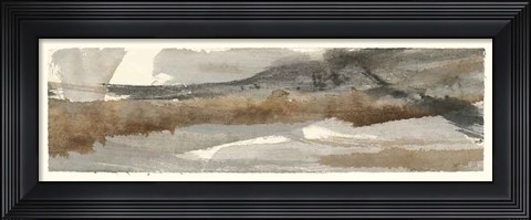 Framed Brushscape I Print