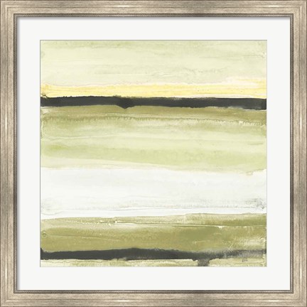 Framed Lines in the Sand BWG Print