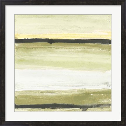 Framed Lines in the Sand BWG Print