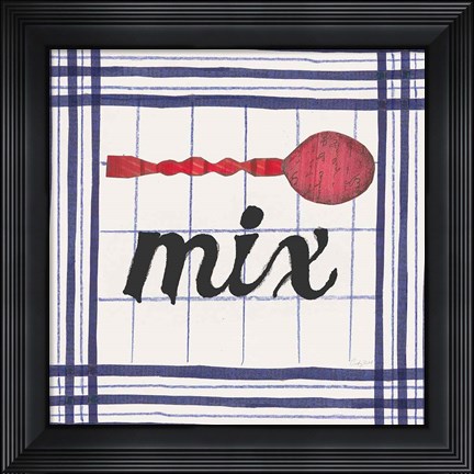 Framed Cool Kitchen Mix Print