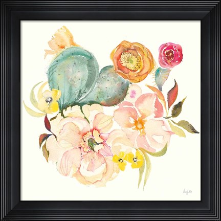 Framed Succulent Desert IV Print