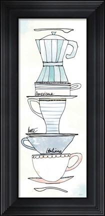 Framed Good Brew X Pastel Print