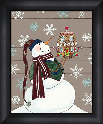 Framed Baked with Love II no Words Print