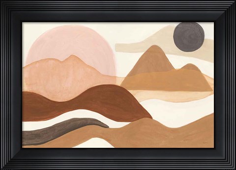 Framed Adobe Boho Print