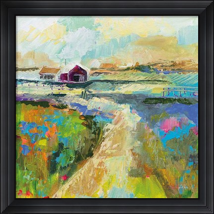 Framed Pasture Print
