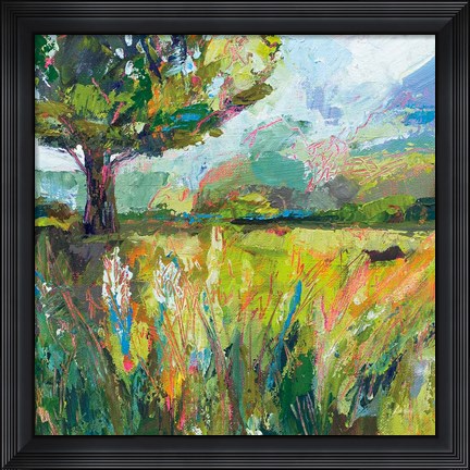 Framed Wildflowers Print