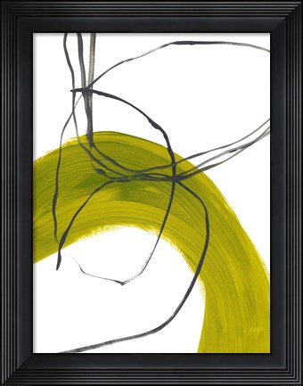 Framed Citron Fusion No. 1 Print